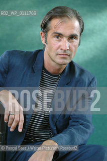 Swedish writer Aris Fioretos at the Edinburgh International Book Festival...Copyright©Pascal Saez/Writer Pictures/Rosebud2