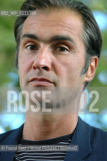 Swedish writer Aris Fioretos at the Edinburgh International Book Festival...Copyright©Pascal Saez/Writer Pictures/Rosebud2