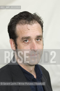 David Flusfeder, American novelist, at the Edinburgh International Book Festival, August 12, 2007. Copyright©Geraint Lewis/Writer Pictures/Rosebud2