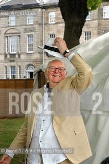  15 August 2005-Edinburgh, UK- Italian writer and playwright Dario Fo, winner of the Nobel Prize for Literature .Hes the creator of political satires such as accidental death of an anarchist and  Cant pay? Wont pay!.At the Edinburgh International Book Festival..Copyright©Pascal S/Writer Pictures/Rosebud2