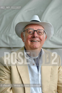 15 August 2005-Edinburgh, UK- Italian writer and playwright Dario Fo, winner of the Nobel Prize for Literature .Hes the creator of political satires such as accidental death of an anarchist and  Cant pay? Wont pay!.At the Edinburgh International Book Festival..Copyright©Pascal S/Writer Pictures/Rosebud2