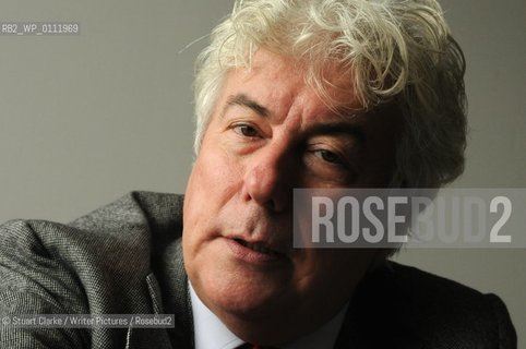 Ken Follett, British author of thrillers and historical novels, at the offices of Macmillan Publishing, London, on September 16th, 2010...Copyright©Stuart Clarke/Writer Pictures/Rosebud2