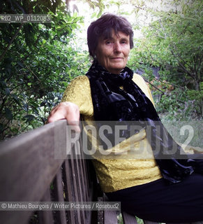Viviane Forrester..copyright©Mathieu Bourgois/Writer Pictures/Rosebud2