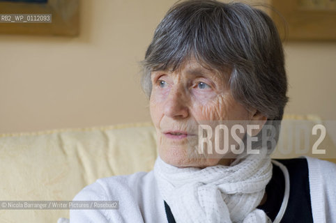 Margaret Forster, photographed in her London Home..copyright©Nicola Barranger/Writer Pictures/Rosebud2