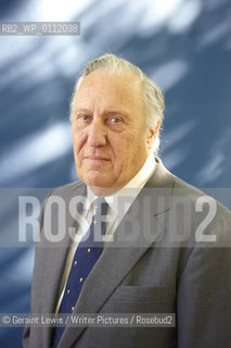 Frederick Forsyth , author and writer of the book The Day of the Jackal at The Edinburgh International Festival 2010 - 30/08/2010..Copyright©Geraint Lewis/Writer Pictures/Rosebud2