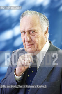 Frederick Forsyth , author and writer of the book The Day of the Jackal at The Edinburgh International Festival 2010 - 30/08/2010..Copyright©Geraint Lewis/Writer Pictures/Rosebud2
