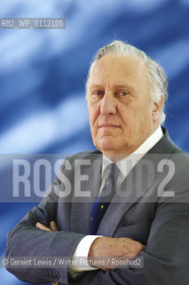 Frederick Forsyth , author and writer of the book The Day of the Jackal at The Edinburgh International Festival 2010 - 30/08/2010..Copyright©Geraint Lewis/Writer Pictures/Rosebud2