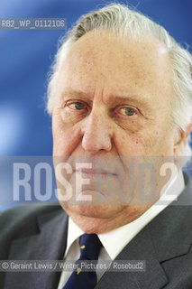 Frederick Forsyth , author and writer of the book The Day of the Jackal at The Edinburgh International Festival 2010 - 30/08/2010..Copyright©Geraint Lewis/Writer Pictures/Rosebud2