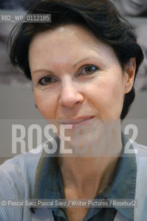 French writer Marie-Ange Fougerolas at the Salon du Livre (Book Fair) in Paris, March 2006..Copyright©Pascal Saez.Pascal Saez/Writer Pictures/Rosebud2