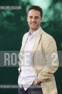 Adam Foulds, writer and winner of the Costa Prize for Poetry in 2008 at The Edinburgh International Book Festival 2009..copyright©Geraint Lewis/Writer Pictures/Rosebud2