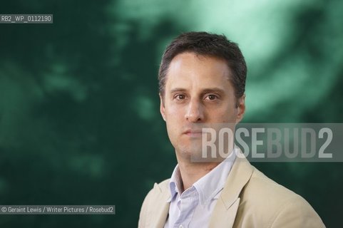Adam Foulds, writer and winner of the Costa Prize for Poetry in 2008 at The Edinburgh International Book Festival 2009..copyright©Geraint Lewis/Writer Pictures/Rosebud2
