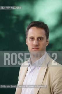 Adam Foulds, writer and winner of the Costa Prize for Poetry in 2008 at The Edinburgh International Book Festival 2009..copyright©Geraint Lewis/Writer Pictures/Rosebud2