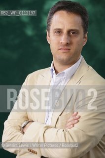 Adam Foulds, writer and winner of the Costa Prize for Poetry in 2008 at The Edinburgh International Book Festival 2009..copyright©Geraint Lewis/Writer Pictures/Rosebud2