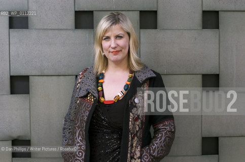 STAnza poetry festival 2010. Kate Fox outside the Byre Theatre in St Andrews...copyright©Dan Phillips/Writer Pictures/Rosebud2