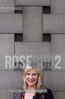 STAnza poetry festival 2010. Kate Fox outside the Byre Theatre in St Andrews...copyright©Dan Phillips/Writer Pictures/Rosebud2