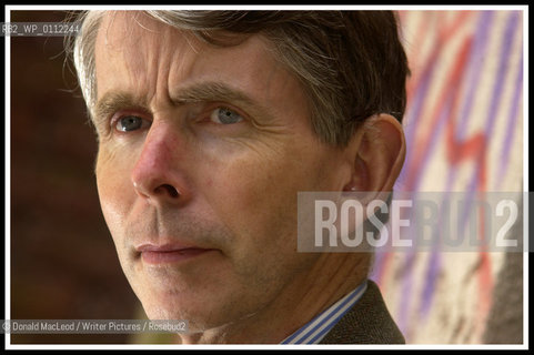 Ronald Frame, photographed in Glasgow    ..Copyright©Donald MacLeod/Writer Pictures/Rosebud2