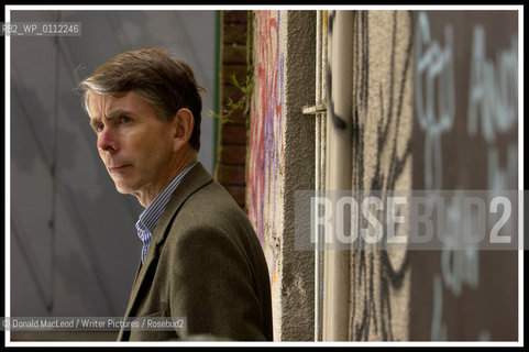 Ronald Frame, photographed in Glasgow    ..Copyright©Donald MacLeod/Writer Pictures/Rosebud2