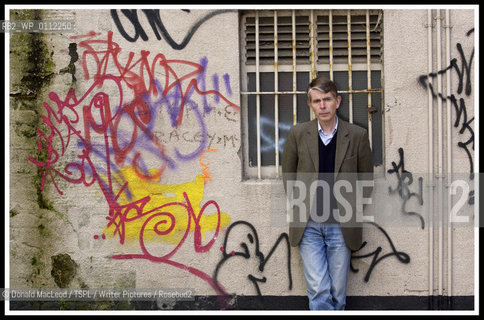 Ronald Frame, photographed in Glasgow    ..Copyright©Donald MacLeod/TSPL/Writer Pictures/Rosebud2