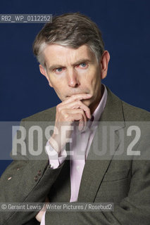 Ronald Frame, Scottish author, at the 2010 Edinburgh International Book Festival, August 24, 2010...Copyright©Geraint Lewis/Writer Pictures/Rosebud2