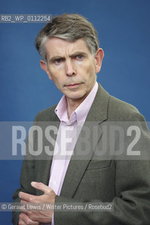 Ronald Frame, Scottish author, at the 2010 Edinburgh International Book Festival, August 24, 2010...Copyright©Geraint Lewis/Writer Pictures/Rosebud2