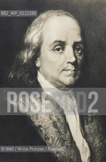 Benjamin Franklin (1706-90).US politician..Copyright©NMG/Writer Pictures/Rosebud2