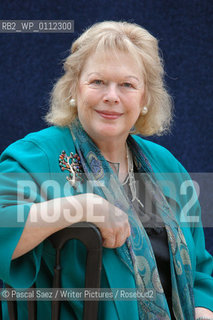 Writer Antonia Fraser, author of Love And Louis XIV at the Edinburgh International Book Festival...Copyright©Pascal Saez/Writer Pictures/Rosebud2