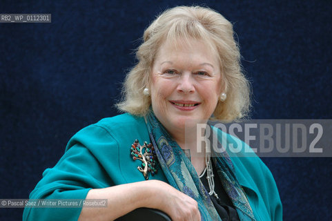 Writer Antonia Fraser, author of Love And Louis XIV at the Edinburgh International Book Festival...Copyright©Pascal Saez/Writer Pictures/Rosebud2