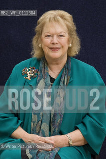 Lady Antonia Fraser ,historian and wife of Harold Pinter. Her new book is about King Louis XIV of France and t©Writer Pictures/Rosebud2