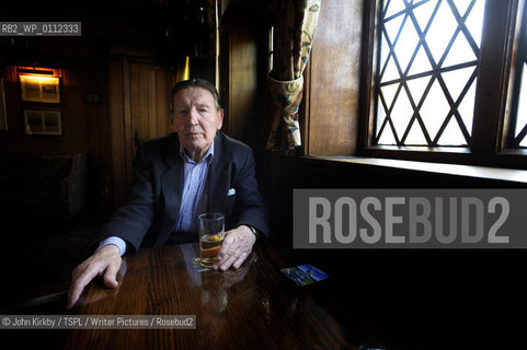 Mad Frankie Fraser ex gangster and author photographed in his local pub in the east end of London. .copyright©John Kirkby/TSPL/Writer Pictures/Rosebud2