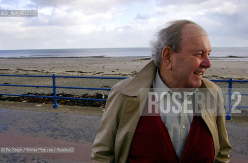 Author and Screenplay Writer  George MacDonald Fraser in  the Isle of Man where he now lives.He is the subject of a South Bank Show Episode to be shown on the 5th October..©Pic Steph/Writer Pictures/Rosebud2