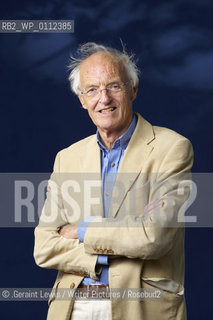 Michael Frayn, English playwright and author, at the Edinburgh International Book Festival, August 29, 2010..©.Geraint Lewis/Writer Pictures/Rosebud2