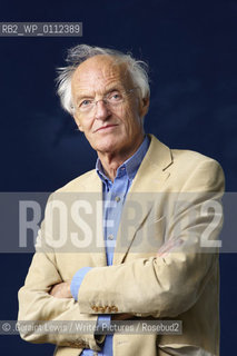 Michael Frayn, English playwright and author, at the Edinburgh International Book Festival, August 29, 2010..©.Geraint Lewis/Writer Pictures/Rosebud2