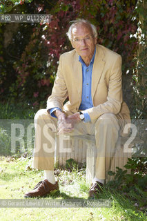 Michael Frayn, writer, at the Woodstock Literary Festival, Woodstock, Oxfordshire, UK, September 18, 2010. ..©Geraint Lewis/Writer Pictures/Rosebud2