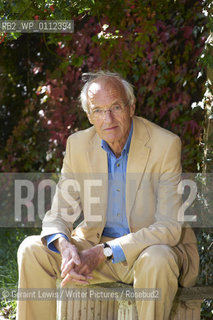 Michael Frayn, writer, at the Woodstock Literary Festival, Woodstock, Oxfordshire, UK, September 18, 2010. ..©Geraint Lewis/Writer Pictures/Rosebud2