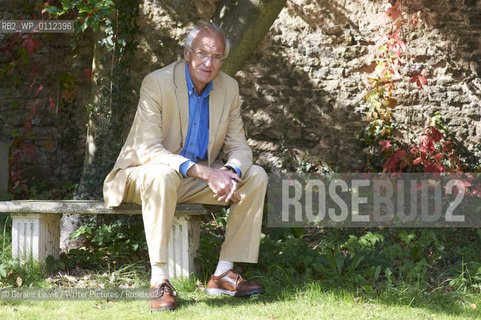 Michael Frayn, writer, at the Woodstock Literary Festival, Woodstock, Oxfordshire, UK, September 18, 2010. ..©Geraint Lewis/Writer Pictures/Rosebud2