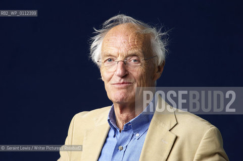 Michael Frayn, English playwright and author, at the Edinburgh International Book Festival, August 29, 2010..©.Geraint Lewis/Writer Pictures/Rosebud2