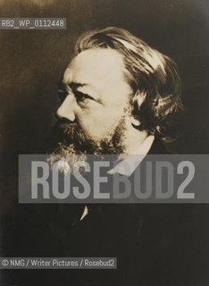 Ferdinand Frieligrath (1810-1876).German poet, politics..Copyright©NMG/Writer Pictures/Rosebud2