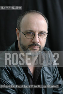 Argentinean writer Rodrigo Fresan (now living in Spain), author of Kensington Gardens, at the Edinburgh International Book Festival 2005...Copyright©Pascal Saez.Pascal Saez/Writer Pictures/Rosebud2