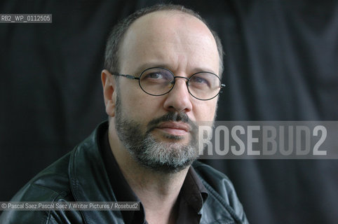 Argentinean writer Rodrigo Fresan (now living in Spain), author of Kensington Gardens, at the Edinburgh International Book Festival 2005...Copyright©Pascal Saez.Pascal Saez/Writer Pictures/Rosebud2