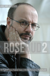 Argentinean writer Rodrigo Fresan (now living in Spain), author of Kensington Gardens, at the Edinburgh International Book Festival 2005...Copyright©Pascal Saez.Pascal Saez/Writer Pictures/Rosebud2