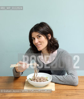 Bella Freud cooks up some Macrobiotic food in her Kensal Green home...copyright©Graham Jepson/Writer Pictures/Rosebud2