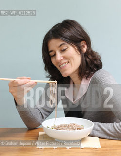 Bella Freud cooks up some Macrobiotic food in her Kensal Green home...copyright©Graham Jepson/Writer Pictures/Rosebud2