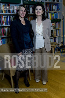 Hanan al-Shaykh with Esther Freud.Friday 19 June at 3.30 p.m. .Venue: London Review Bookshop..copyright©Nick Cunard/Writer Pictures/Rosebud2