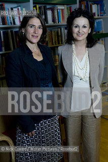 Hanan al-Shaykh with Esther Freud.Friday 19 June at 3.30 p.m. .Venue: London Review Bookshop..copyright©Nick Cunard/Writer Pictures/Rosebud2