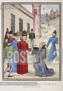 Jean Froissart (1333-1405)  French historian..Copyright©NMG/Writer Pictures/Rosebud2
