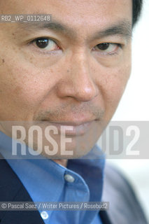 Writer Francis Fukuyama (author of The End of History) at the Edinburgh International Book Festival..Fukuyama is one of the worlds leading political and economic thinkers...Copyright©Pascal Saez/Writer Pictures/Rosebud2