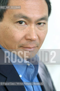 Writer Francis Fukuyama (author of The End of History) at the Edinburgh International Book Festival..Fukuyama is one of the worlds leading political and economic thinkers...Copyright©Pascal Saez/Writer Pictures/Rosebud2