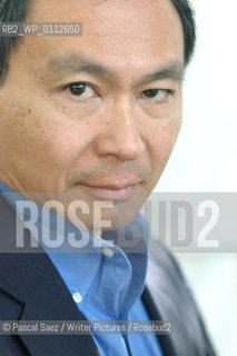 Writer Francis Fukuyama (author of The End of History) at the Edinburgh International Book Festival..Fukuyama is one of the worlds leading political and economic thinkers...Copyright©Pascal Saez/Writer Pictures/Rosebud2