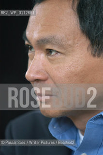 Writer Francis Fukuyama (author of The End of History) at the Edinburgh International Book Festival..Fukuyama is one of the worlds leading political and economic thinkers...Copyright©Pascal Saez/Writer Pictures/Rosebud2