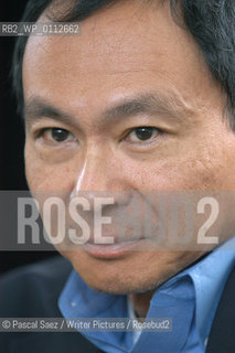 Writer Francis Fukuyama (author of The End of History) at the Edinburgh International Book Festival..Fukuyama is one of the worlds leading political and economic thinkers...Copyright©Pascal Saez/Writer Pictures/Rosebud2